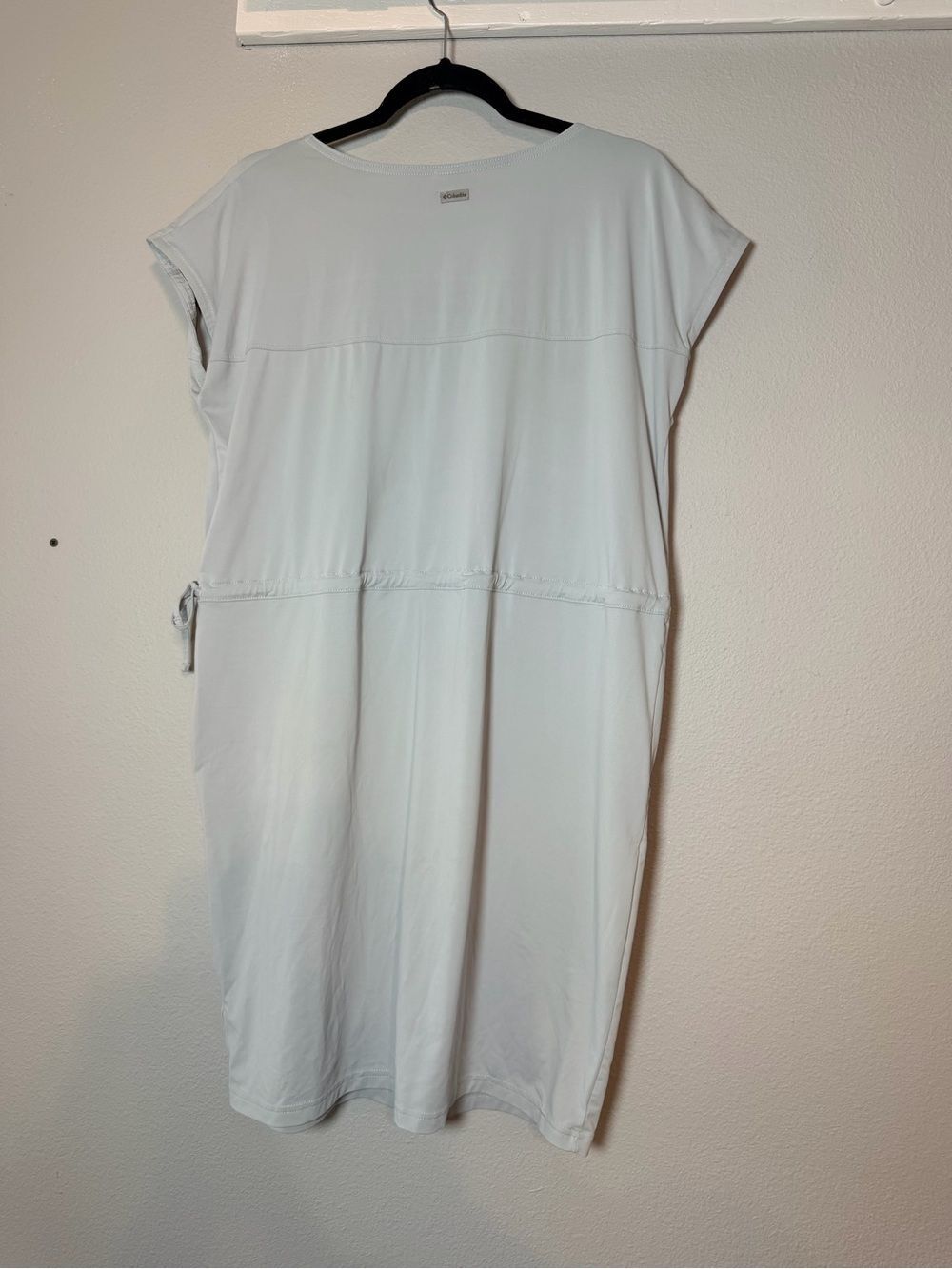 Columbia Short Sleeve Cold Bay 2 Dress Large Light Steel Blue Fishing Outdoor - Picture 4 of 8